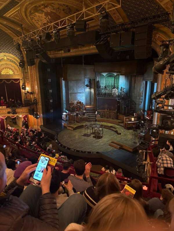 Walter Kerr Theatre, section: Mezzanine R, row: E, seat: 26