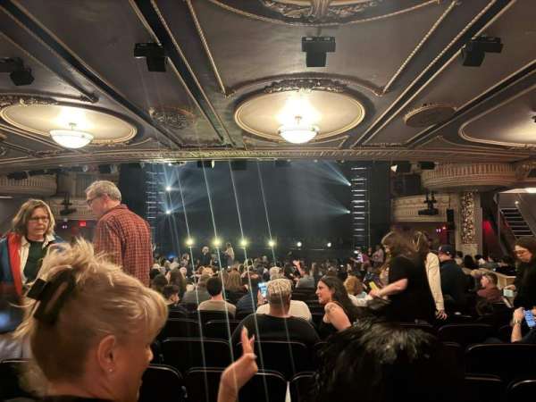 Palace Theatre, Broadway, section: Orchestra R, row: Y, seat: 120