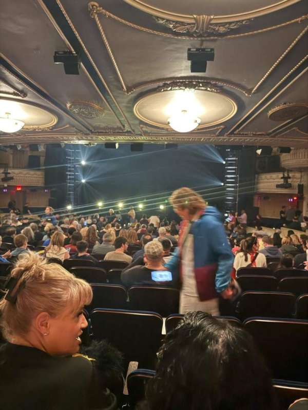Palace Theatre, Broadway, section: Orchestra R, row: Y, seat: 120