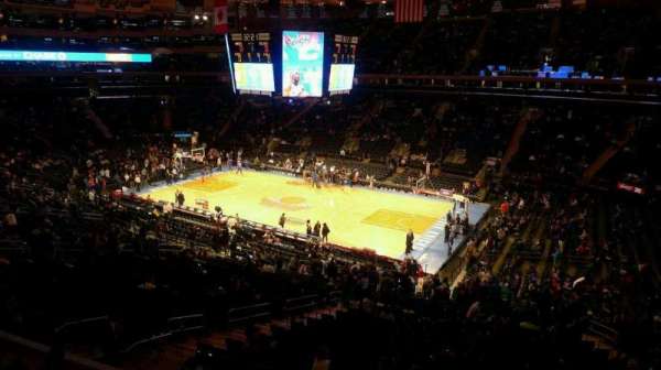 Madison Square Garden, section: 213, row: 1, seat: 23