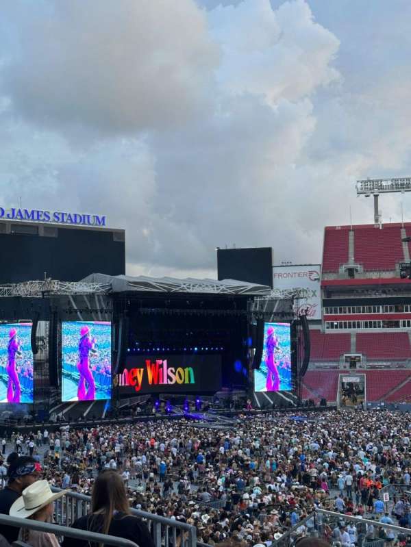 Raymond James Stadium, section: 240, row: D, seat: 5