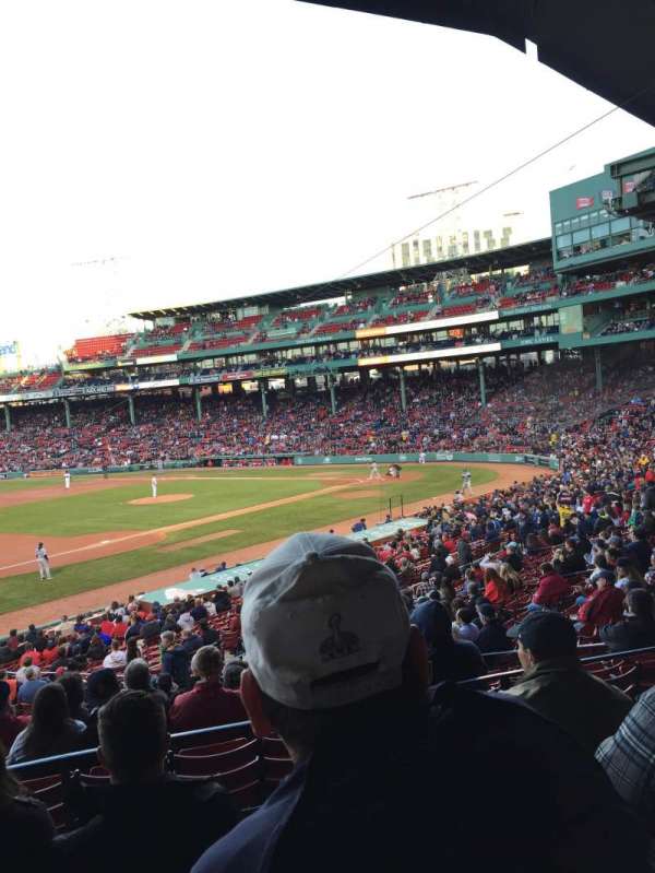 Fenway Park, section: Grandstand 29, row: 5, seat: 15