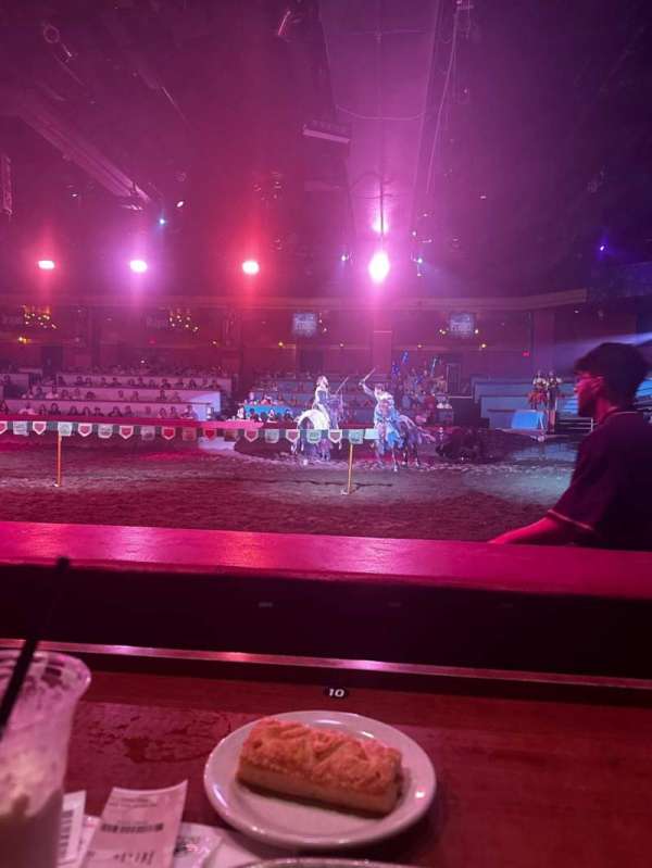 Tournament of Kings Arena, section: Dragon, row: A, seat: 10