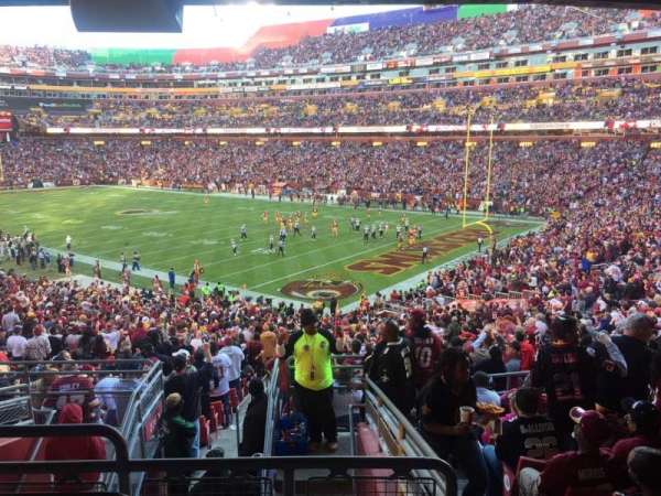 Northwest Stadium, section: 215, row: 9, seat: 25