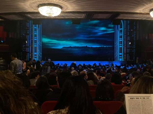 Broadway Theatre - 53rd Street, section: Orchestra C, row: W, seat: 110