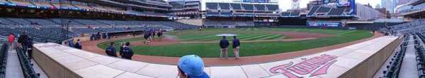 Target Field, section: 5, row: 2, seat: 1