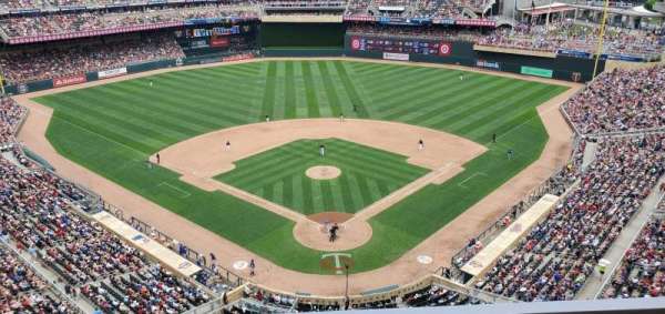 Target Field, section: 215, row: 1
