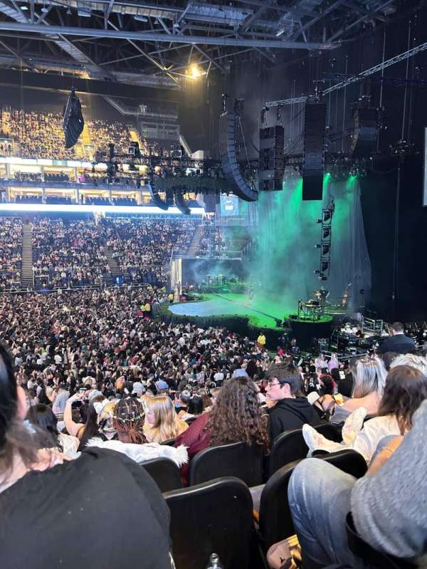 The O2, London, section: 112, row: X, seat: 364