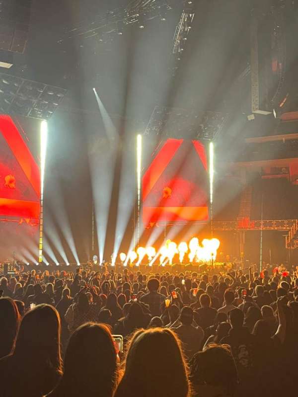 Little Caesars Arena, section: 122, row: 2
