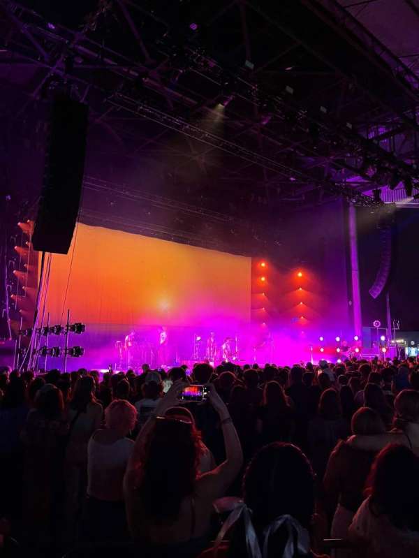Michigan Lottery Amphitheatre, section: 300B, row: HH, seat: 315
