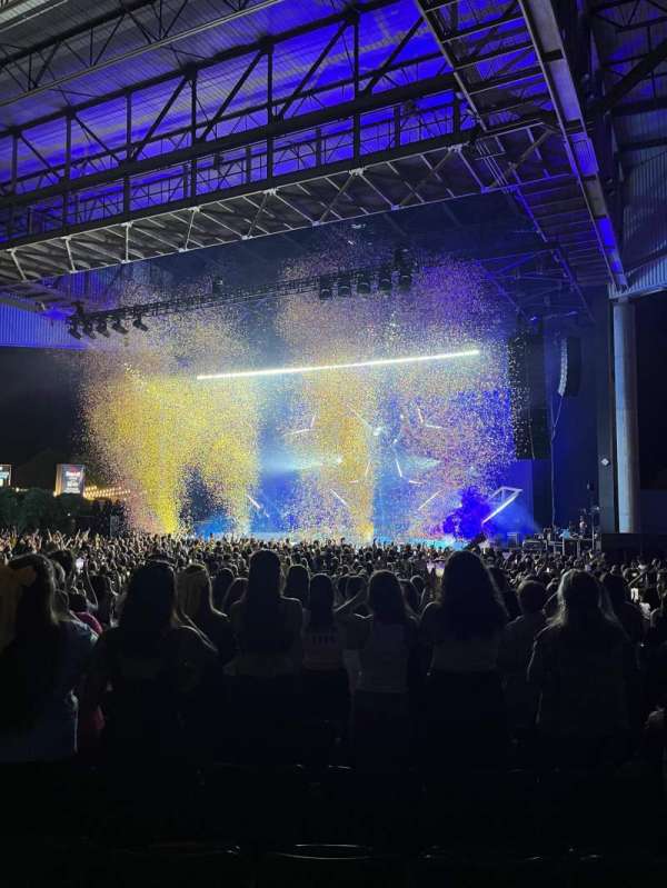 Michigan Lottery Amphitheatre, section: 500A, row: A, seat: 501