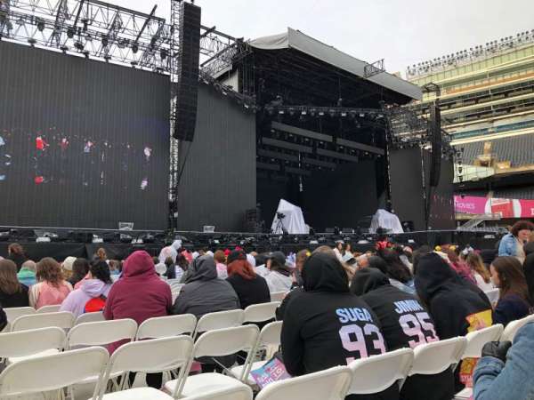 Soldier Field, section: A6, row: 21, seat: 18