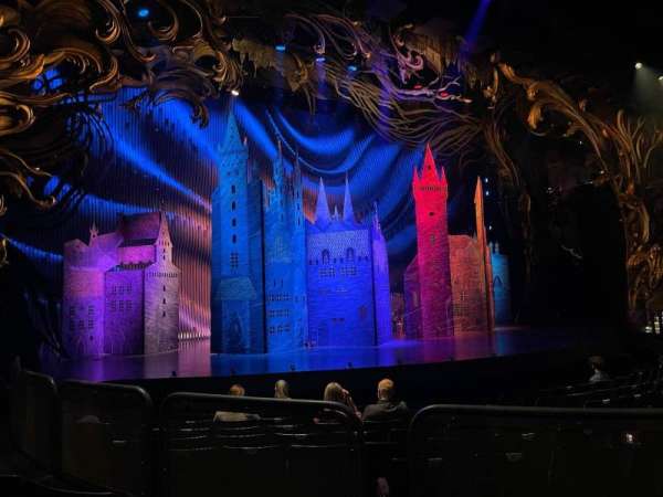 Gillian Lynne Theatre, section: Stalls, row: K, seat: 53