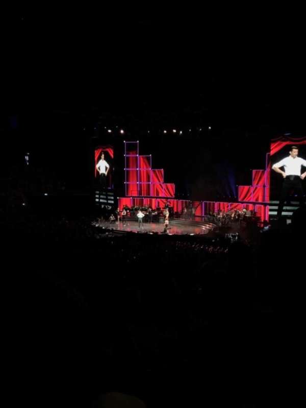 The O2, London, section: 111, row: V, seat: 232
