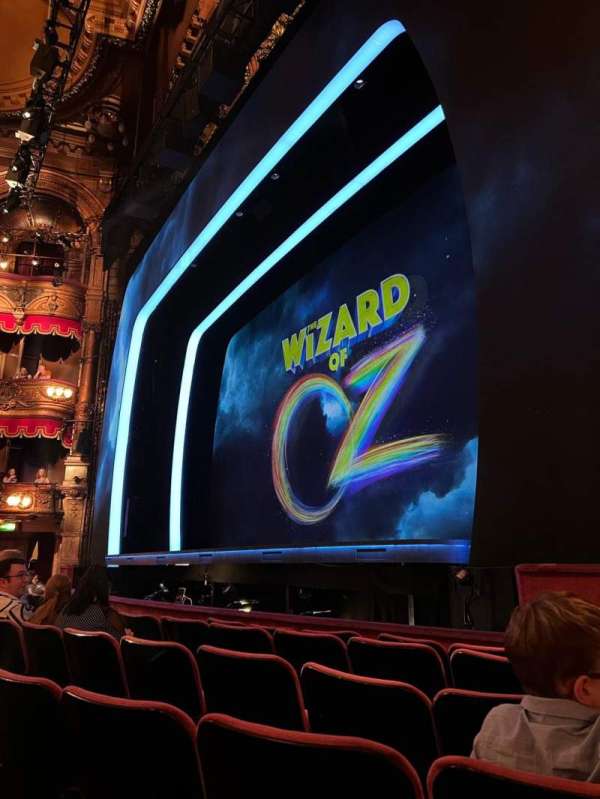 The London Palladium, section: Stalls, row: F, seat: 4
