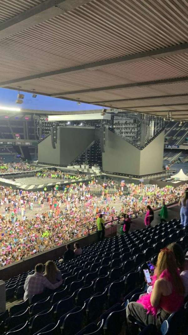Murrayfield Stadium, section: E14, row: V, seat: 1