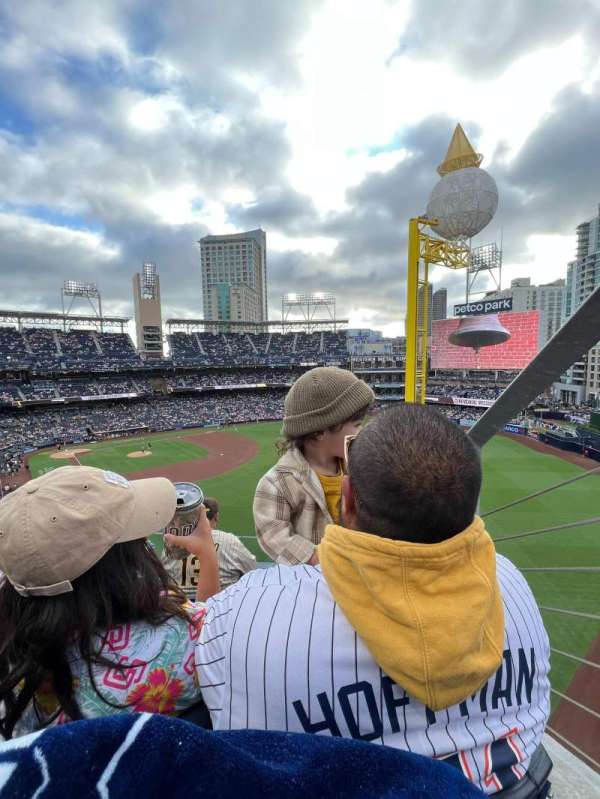 Petco Park, section: 327, row: 4, seat: 12