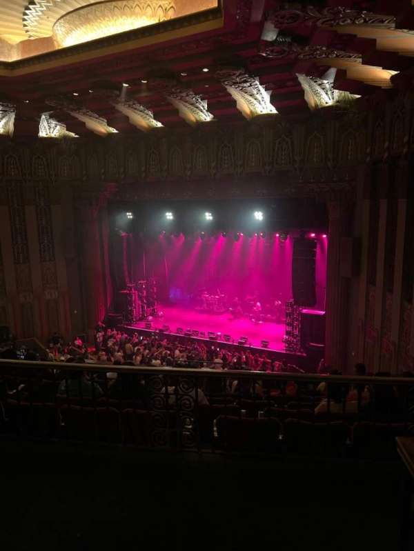 The Wiltern, section: Mezzanine R, row: B, seat: 2