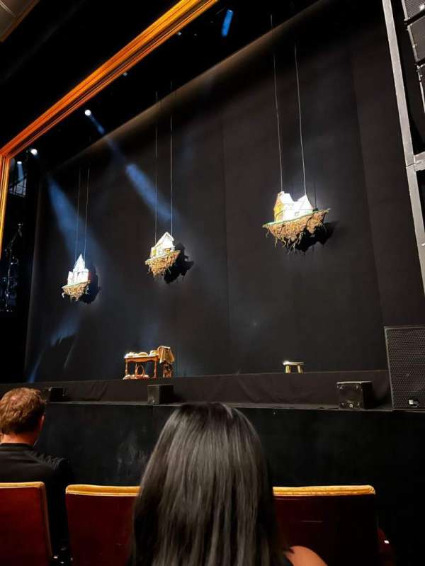 Ahmanson Theatre, section: Orchestra, row: B, seat: 2