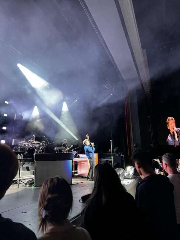 The Greek Theatre, section: Pit Left, row: BB, seat: 15