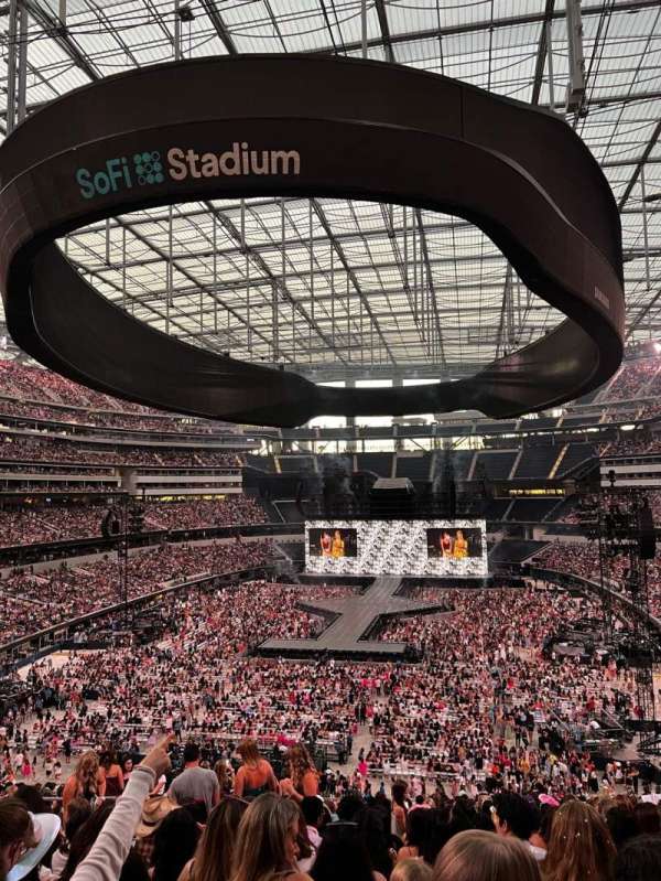SoFi Stadium, section: 234, row: 23, seat: 16