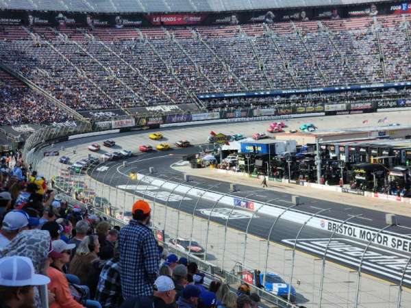 Bristol Motor Speedway, section: Junior Johnson C, row: 18, seat: 12