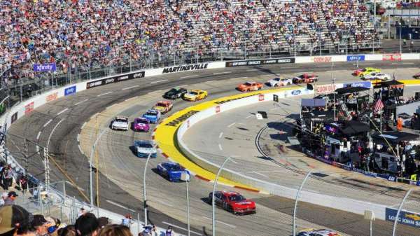 Martinsville Speedway, section: West Grandstand C, row: 35, seat: 18