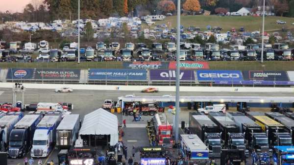 Martinsville Speedway, section: West Grandstand C, row: 35, seat: 18
