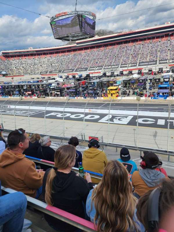 Bristol Motor Speedway, section: Junior Johnson C, row: 15, seat: 23
