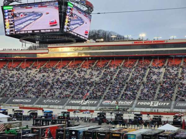Bristol Motor Speedway, section: Junior Johnson C, row: 15, seat: 23
