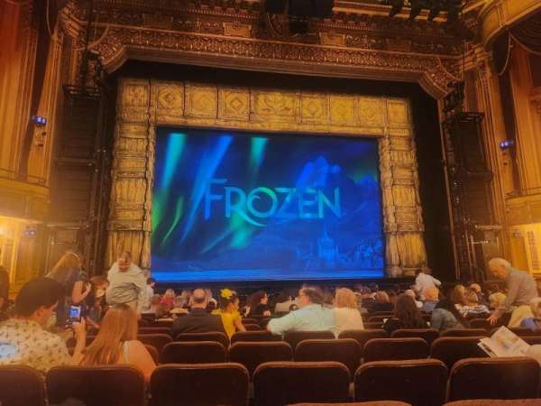Hippodrome Theatre, section: Center Orchestra, row: N, seat: 103 104