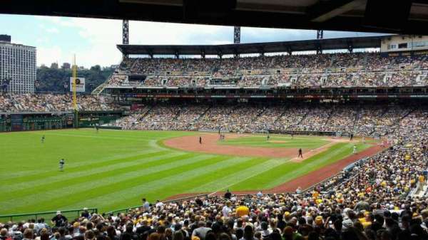 PNC Park, section: 131, row: HH, seat: 11