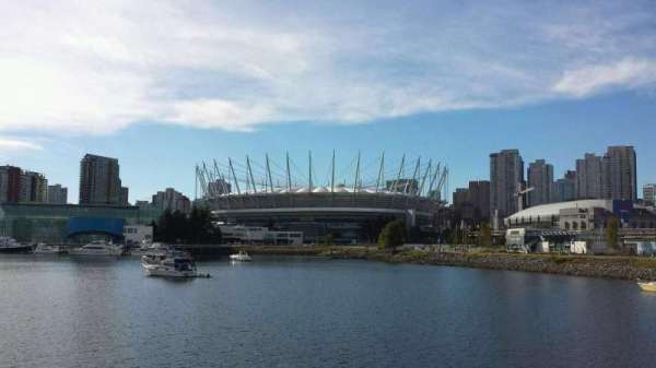 BC Place, section: Outside