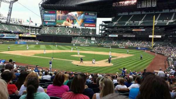 T-Mobile Park, section: 132, row: 28, seat: 10
