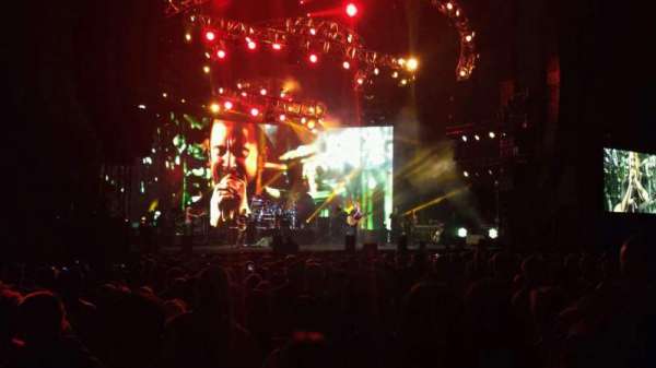 Gorge Amphitheatre, section: 103, row: 19, seat: 12
