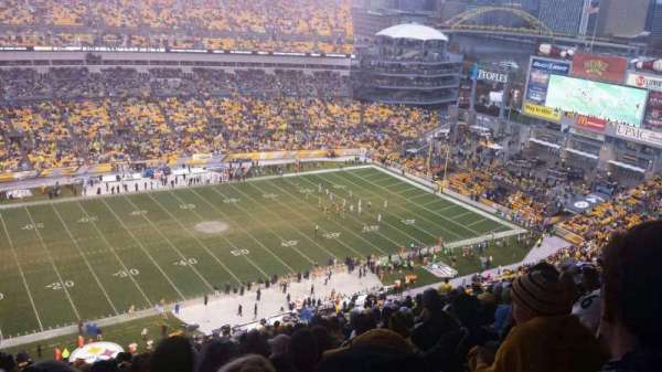 Acrisure Stadium, section: 532, row: EE, seat: 1