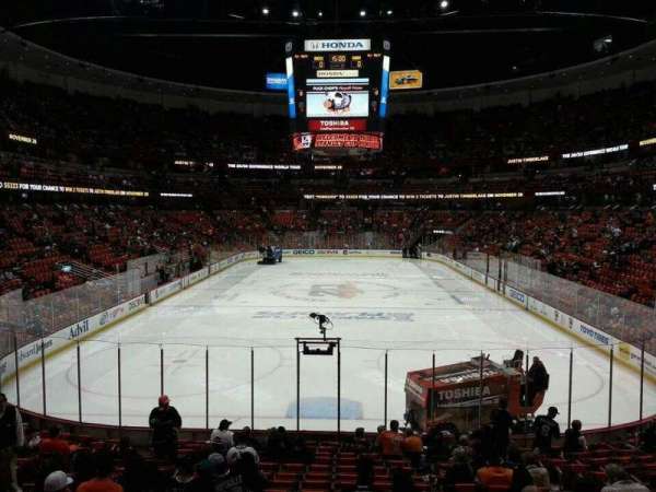 Honda Center, section: 201, row: S, seat: 10