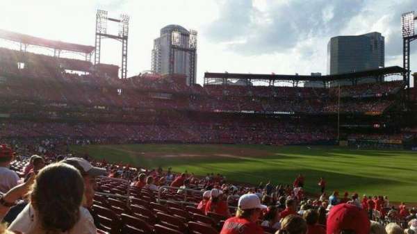 Busch Stadium, section: 134, row: 18, seat: 8