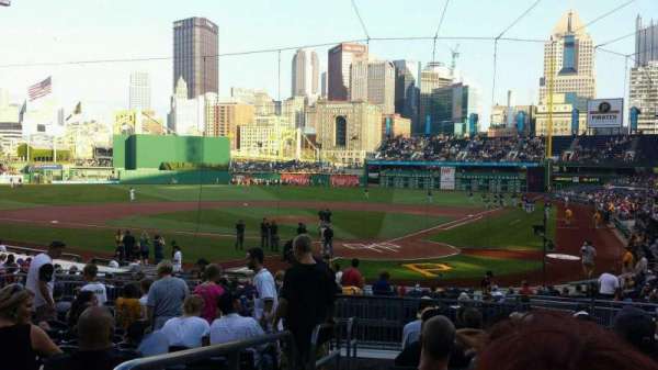 PNC Park, section: 117, row: L, seat: 25