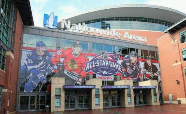 Nationwide Arena, section: Outside