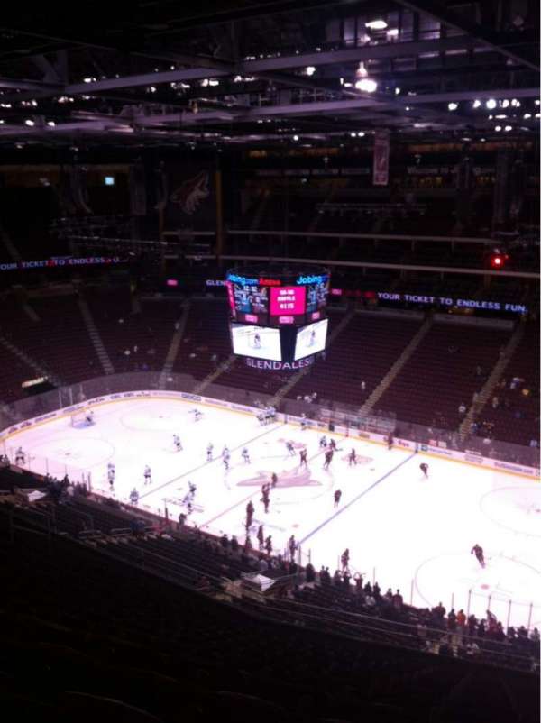 Desert Diamond Arena, section: 228, row: K, seat: 1