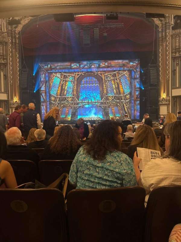 Golden Gate Theatre, section: Orchestra C, row: R, seat: 110