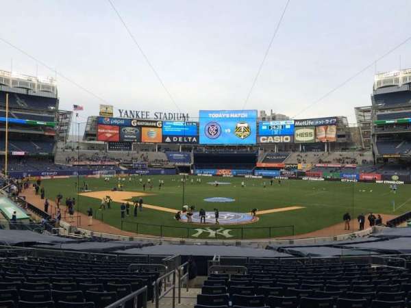 Yankee Stadium, section: 120a, row: 26, seat: 10