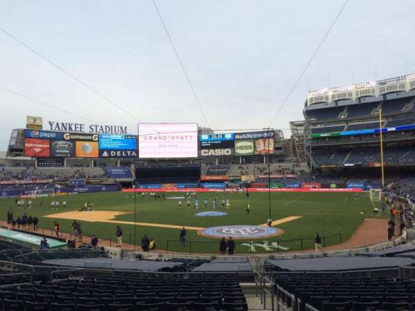 Yankee Stadium, section: 121a, row: 26, seat: 1
