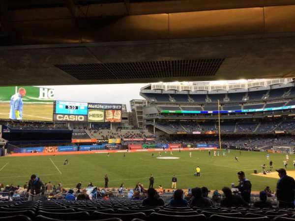Yankee Stadium, section: 128, row: 30, seat: 6