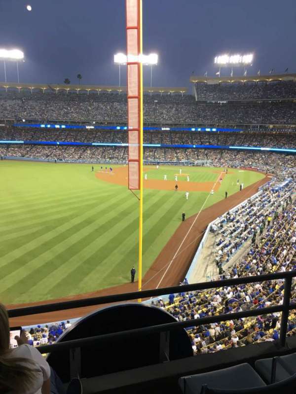 Dodger Stadium, section: 257 Club, row: C, seat: 5