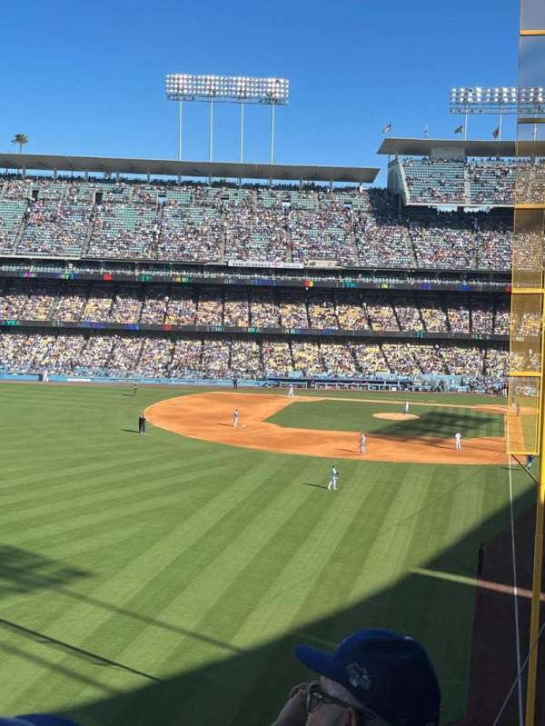 Dodger Stadium, section: 261 Club, row: C, seat: 6