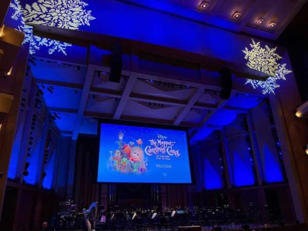 Benaroya Hall, section: Orchestra L, row: R, seat: 5