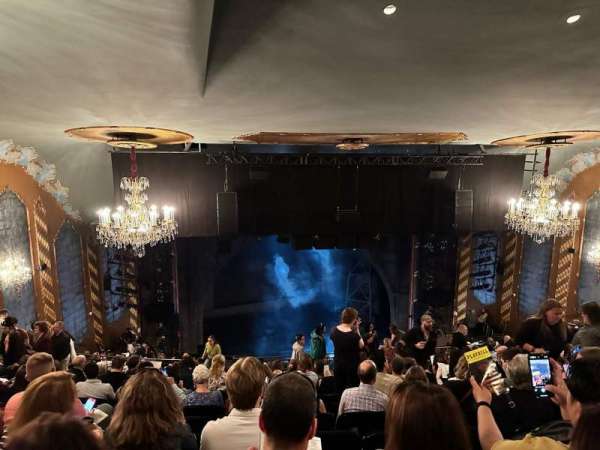 Lunt-Fontanne Theatre, section: Rear Mezzanine LC, row: M, seat: 111
