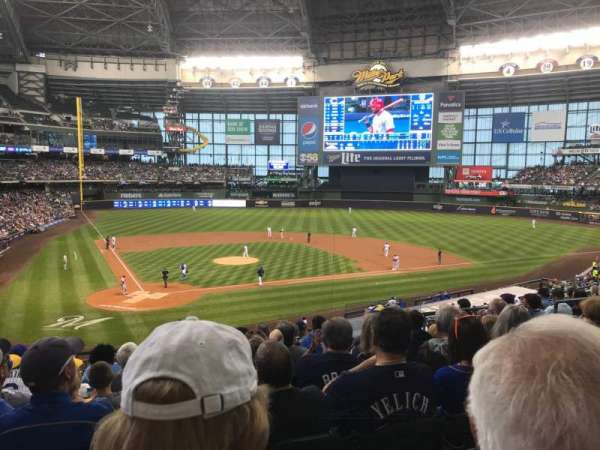 American Family Field, section: 216, row: 9, seat: 7